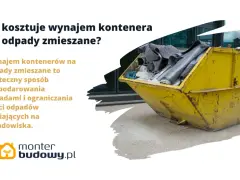 Żółty kontener na odpady zmieszane. Sprawdź, jaka jest wynajem kontenera na odpady zmieszane cena i jak skutecznie gospodarować odpadami.