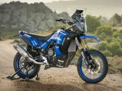 Yamaha Ténéré 700, pronta per l'avventura. La sua velocità massima è pensata per ogni terreno.