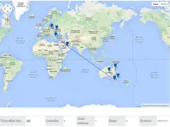 Trasa lotnicza z Europy do Australii. Zobacz, ile się leci do Australii, pokonując 40537 km.
