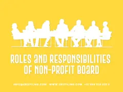 Silhouettes of people at a table, discussing nonprofit advisory board roles and responsibilities.