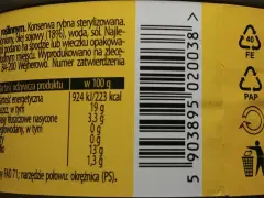 Ile kalorii ma tuńczyk w oleju roślinnym? Zaskakujące wartości!