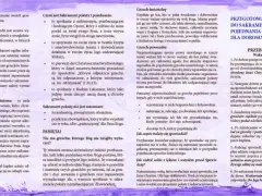Formuła spowiedzi dla dorosłego: szczere wyznanie grzechów Bogu przez kapłana, by naprawić zło i rozpocząć nowe życie.