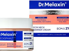 Krem do szyi Dr.Melaxin z ECM-5 2% dla ujędrnienia i odmłodzenia skóry.