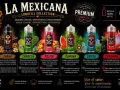 Descubre dónde comprar líquidos para vapear: la colección La Mexicana ofrece sabores únicos como sandía, chocolate y frutas exóticas.