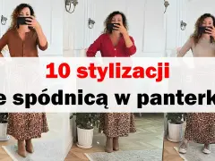 Jaką bluzkę do spódnicy w panterkę wybrać, by wyglądać stylowo?