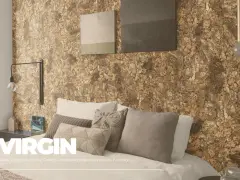 Korek Virgin na ścianę: odkryj unikatową dekorację. Wady i zalety naturalnego materiału w sypialni.