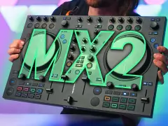 DJ kontroler Traktor Kontrol S2 MK2 z zielonym napisem MX2.