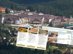 Sprawdź, ile kosztuje noc w Hotelu Gołębiewski. Widok na góry i baseny zachęcają do rezerwacji.