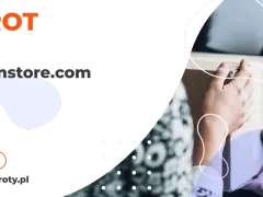 Zwrot do badiconstore.com. Poradnik WygodneZwroty.pl. Dwie osoby przekazują sobie paczkę.
