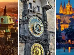 Praga czeka! Zobacz zieloną kopułę, zabytkowy zegar astronomiczny i oświetlony zamek. Idealne miejsca, by zwiedzić w pradze czeskiej.