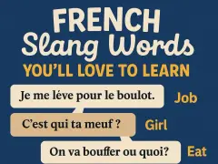 Aprende jerga francesa: "Je me lève pour le boulot" (trabajo), "¿C'est qui ta meuf?" (chica) y "On va bouffer ou quoi?" (comer).