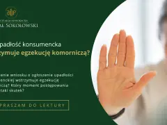 Upadłość konsumencka a komornik: Natychmiastowe wstrzymanie egzekucji