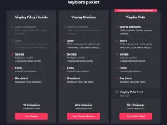 Porównanie pakietów Viaplay: Filmy i Seriale, Medium, Total. Sprawdź, która viaplay cena jest dla Ciebie najlepsza.