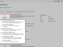 Excel-Schreibschutz aufheben: Optionen zum Schutz von Arbeitsmappen, z.B. "Immer schreibgeschützt öffnen" oder "Mit Kennwort verschlüsseln".