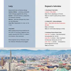 Wiedeń trasa: widok na miasto z lotniska, informacje o lotach, dojazd i co spakować.