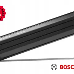 Czarny akumulator Bosch PowerTube 400, idealny do rowerów elektrycznych. Sprawdź jego pojemność i skorzystaj z promocji!