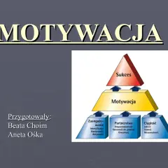 Motywacja: Co to jest? Poznaj definicję, typy i jak ją zbudować