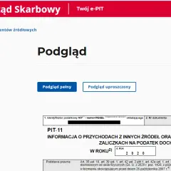 Twój e-PIT: Czy urząd skarbowy sam rozliczy Twój PIT-11?