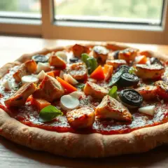 Jak zrobić dietetyczną pizzę, która zaspokoi Twoje zdrowe pragnienia