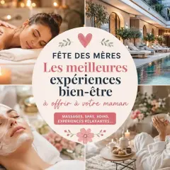 Offrez à votre maman une expérience bien-être inoubliable pour la fête des mères à Paris : massages, spa, soins relaxants.