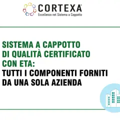Sistema a cappotto di qualità certificato con ETA: tutti i componenti forniti da una sola azienda.