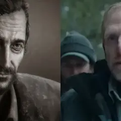 Porównanie postaci z gry i serialu. Po lewej grafika Joela, po prawej Pedro Pascal jako Joel. The last of us obsada.