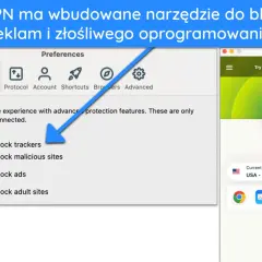 Instrukcja pl jak pobrać ExpressVPN: ustawienia blokowania reklam i złośliwego oprogramowania.