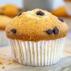 Ein köstlicher Schoko-Muffin, perfekt für ein schnelles Muffins Rezept einfach.
