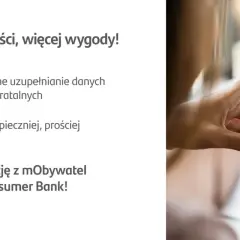 Aplikacja Santander Consumer Bank ułatwia wnioskowanie o kredyt. Dane uzupełnisz automatycznie z mObywatela.