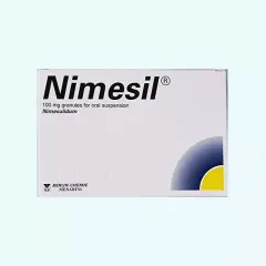 Opakowanie Nimesil, 100 mg granulatu do sporządzania zawiesiny doustnej, pomocne przy bólu zęba.