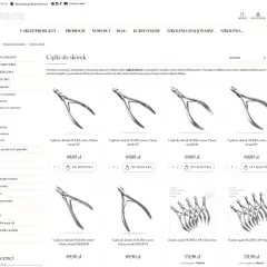 Cążki do skórek to niezbędne narzędzie do precyzyjnego manicure. Na tej półce znajdziesz różne modele, które ułatwią Ci pracę.