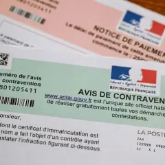Avis de contravention français. Le site ANTAI permet de contester une amende sans preuve, en ligne.