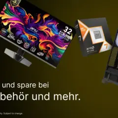 Intel Core Ultra & AMD Ryzen Prozessoren, Gaming-PC, Grafikkarte, RAM und 4K-Monitor. Erfahre mehr über die Specs!