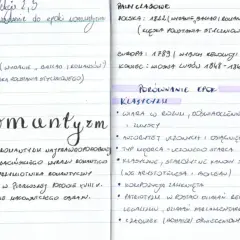 Zapiski o romantyzmie: daty, porównanie epok, wiara w rozum i uczonych.