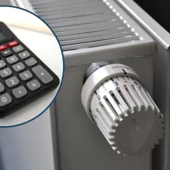 Kalkulator i termostat grzejnika. Obliczanie kosztów ogrzewania, moc żeberka żeliwnego 60 cm.