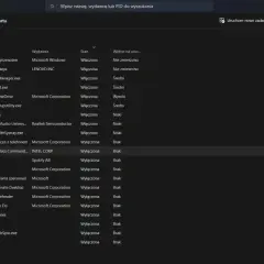 Menedżer zadań Windows 10: lista aplikacji autostartu. Możesz tu wyłączyć programy spowalniające komputer.