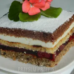 Pijana Zośka przepis – idealne ciasto, które zachwyci każdego smakosza