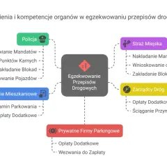Policja, Straż Miejska, Zarządcy Dróg, Spółdzielnie Mieszkaniowe i Prywatne Firmy Parkingowe mogą wystawić mandat za parkowanie.
