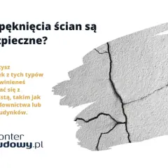 Pęknięcia na ścianie mogą wskazywać na problemy z budynkiem, niezależnie od tego, ile lat osiada budynek. Konsultacja z fachowcem jest kluczowa.