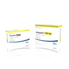 Dwa opakowania leku Bulgaplin z pregabaliną: 75 mg i 150 mg. Pregabalina co to? To substancja czynna leku.