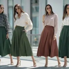 Idealna bluzka do zielonej spódnicy? Stylistka radzi!