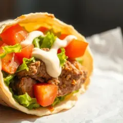 Ile waży kebab w tortilli? Kalorie, waga, wybór składników