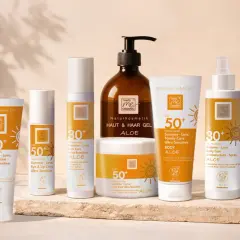 Sonnencreme Naturkosmetik von "That's me Organic" mit Aloe Vera für Körper, Gesicht und Haare.
