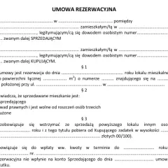 Czy deweloper może odstąpić od umowy rezerwacyjnej i co to oznacza?