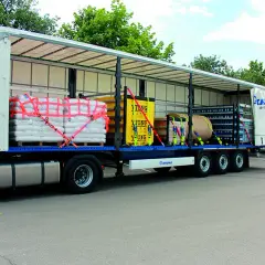 Jak zabezpieczyć big bagi na naczepie, aby uniknąć przesunięcia ładunku
