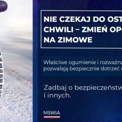 Kiedy zmienić opony na zimowe? Przepisy, 7°C i Twoje bezpieczeństwo