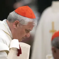 Kardynał w czerwonej piusce i białej szacie, z czerwonymi frędzlami. W tle inny kardynał. Ile jest kardynałów w Polsce?