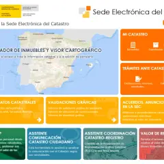 Portal del Catastro español. Busca información catastral, realiza trámites y consulta el valor de referencia de inmuebles.
