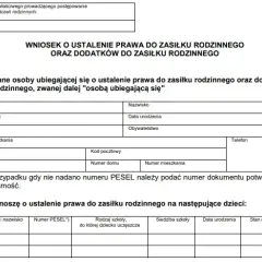 Jak wypełnić wniosek o zasiłek rodzinny? Bez błędów i stresu!