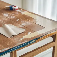 Jak okleić stół? Kompletny poradnik DIY odnowa mebla za grosze